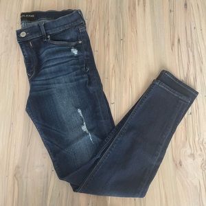 Express Distressed Jeggings